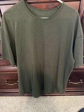 BYLT Basics Olive Green Short Sleeve Crew Tee